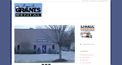 Desktop Screenshot of grantsrental.com